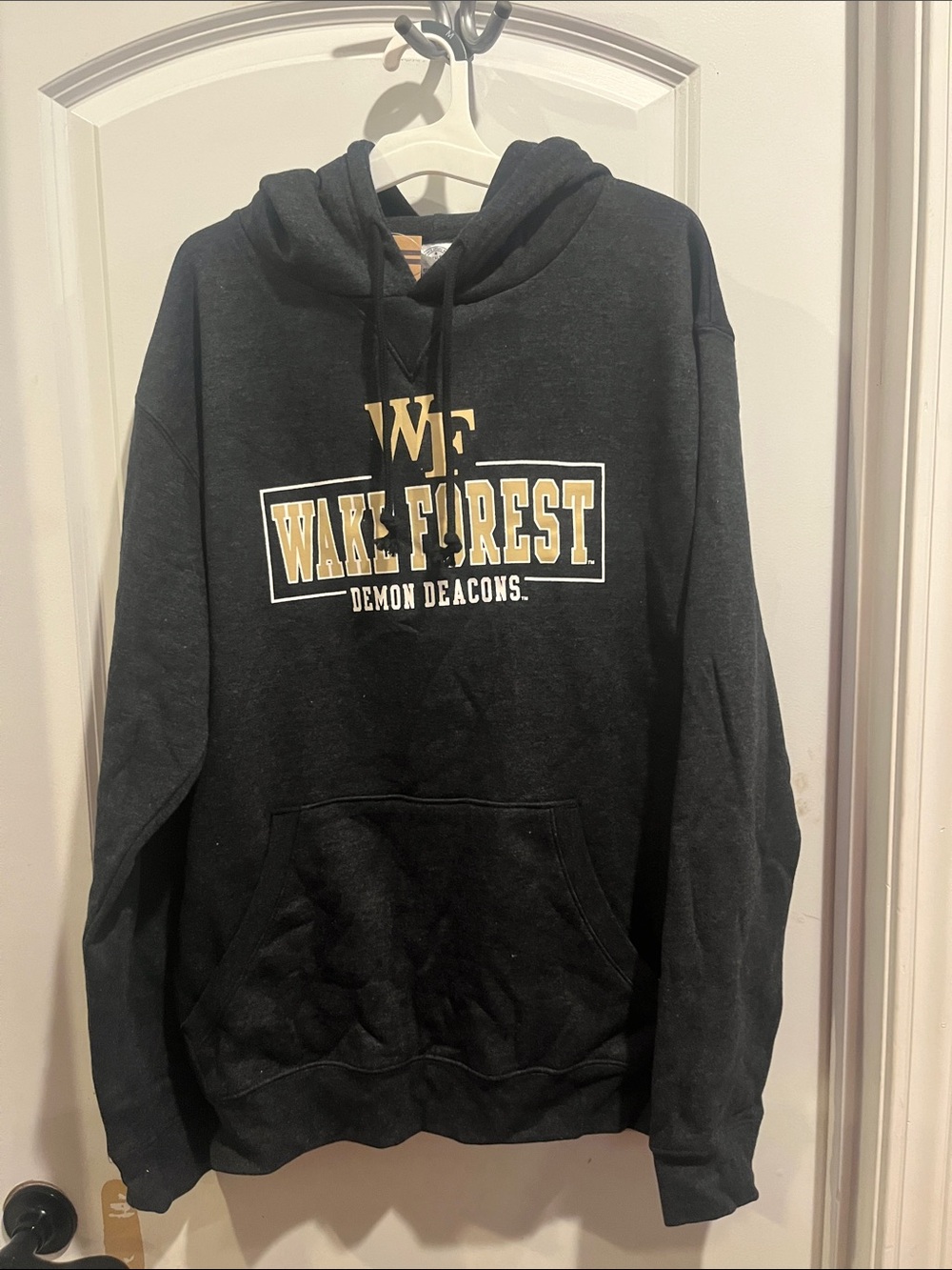 Rivalry Threads Black Wake Forest Demon Deacons Pullover Hoodie